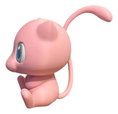 D_975545-MLB103155616074_012026-O.jpg Boneco Mew Pokemon 15cm Action Figure Estatueta Geek 3d Raro - Imagem 3