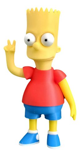 Miniatura 22cm Bart Simpson Action Figure