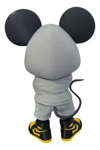 D_984578-MLB102061722680_122025-O.jpg Boneco Mickey Mouse Estilo Urbano Street Action Figure 23cm - Imagem 3
