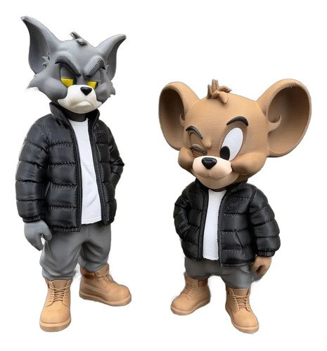 D_989315-MLB111208973351_052026-O.jpg Boneco Jerry Streetwear 23cm Action Figure Geek - Imagem 3
