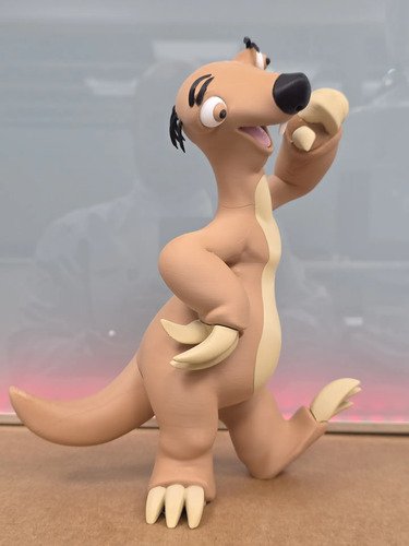 D_991633-MLB111351934867_052026-O.jpg Sid 27cm Inspirado Ice Age Action Figure Geek - Imagem 4