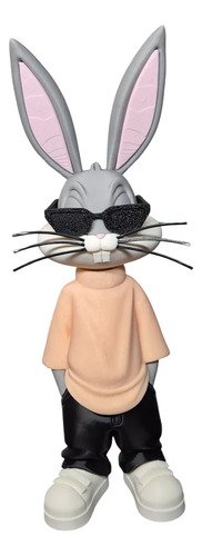 Perna Longa Bugs Bunny Urban Vibes 30cm Inspirado Fan Art