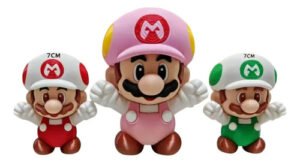 Chaveiro Mini Mario 10cm Inspirado Nintendo Geek