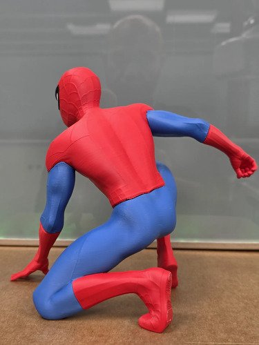 D_995521-MLB111351965135_052026-O.jpg Action Figure Spider-man 23cm Inspirado No Herói - Imagem 4