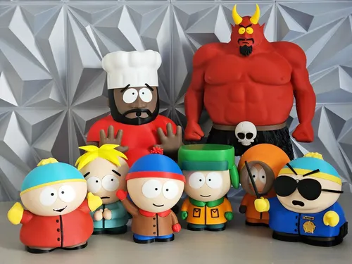 D_996872-MLB111253084203_052026-O.webp Action Figure Chef South Park Inspirado Geek - Imagem 4