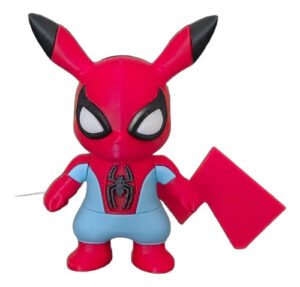 Spider Man Pikachu 20cm Action Figure Inspirado
