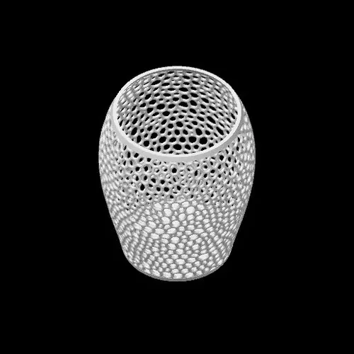 D_999589-MLB111427576006_052026-O.webp Suporte Porta-escova Voronoi Geométrico Decoração - Imagem 3