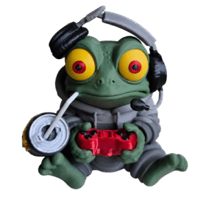 boneco one more round 15cm colecionável geek